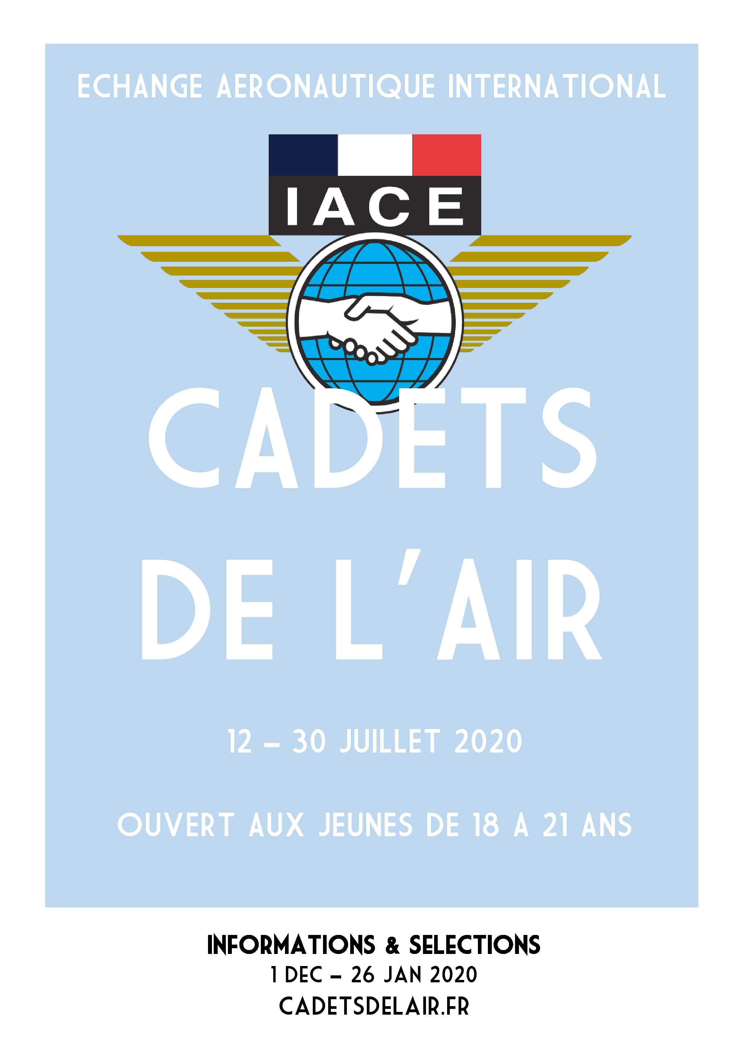 Air cadets 2020: Selection starts on 1 December!