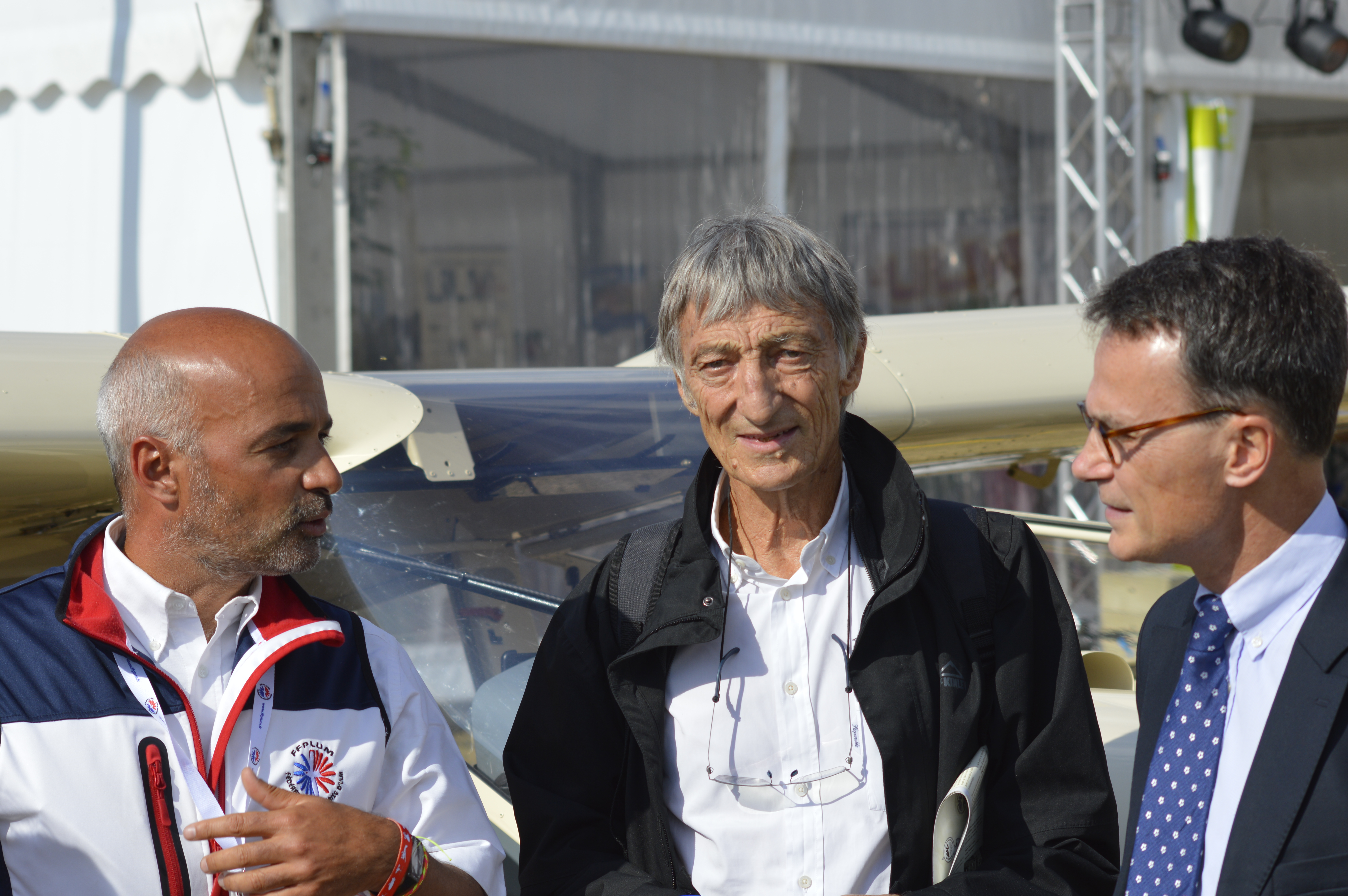 Sébastien PERROT, Alain DREYER, Damien CAZÉ (Director General of the DGAC)