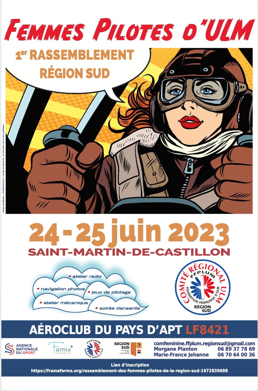 Women microlight pilots