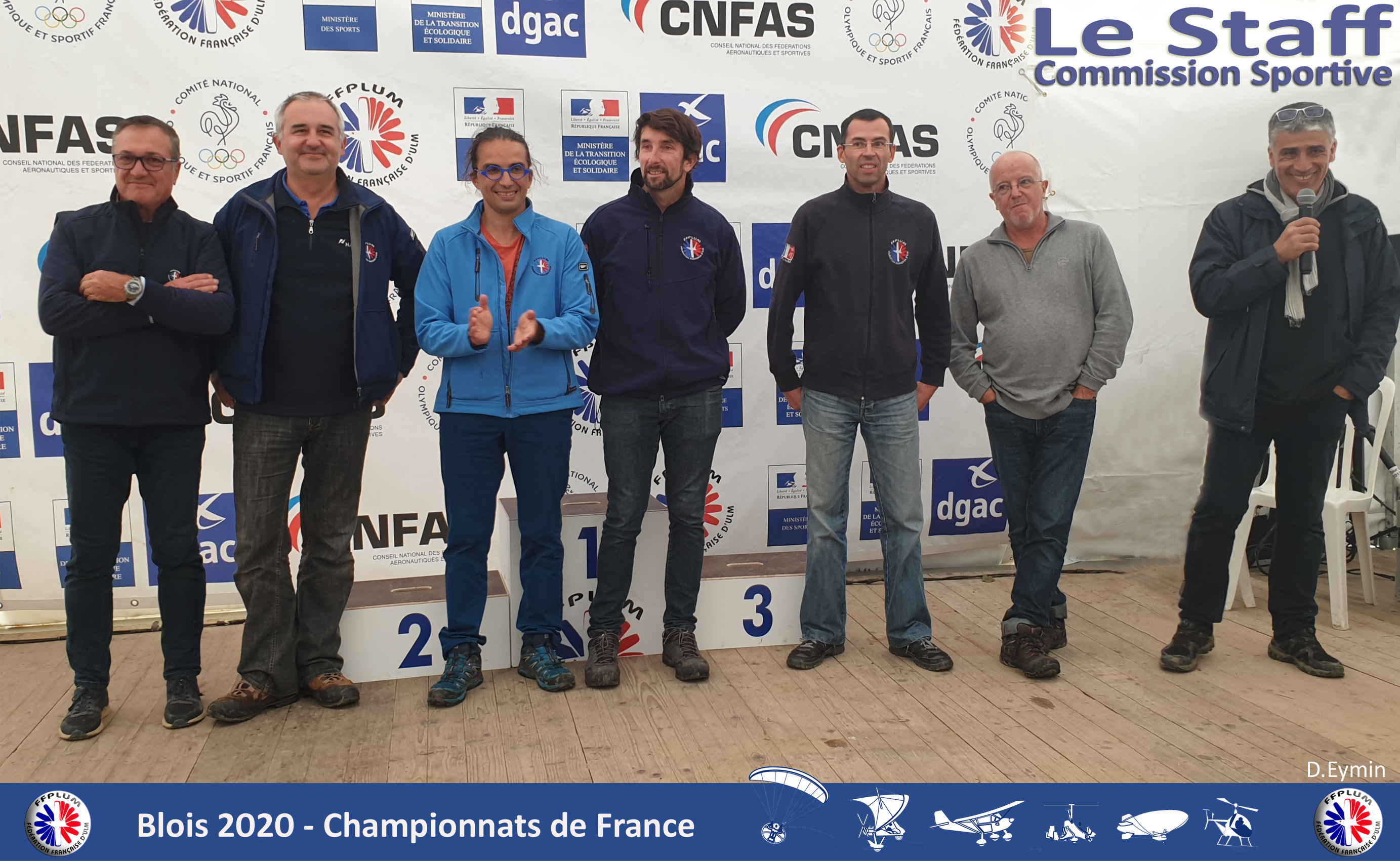 The competition staff