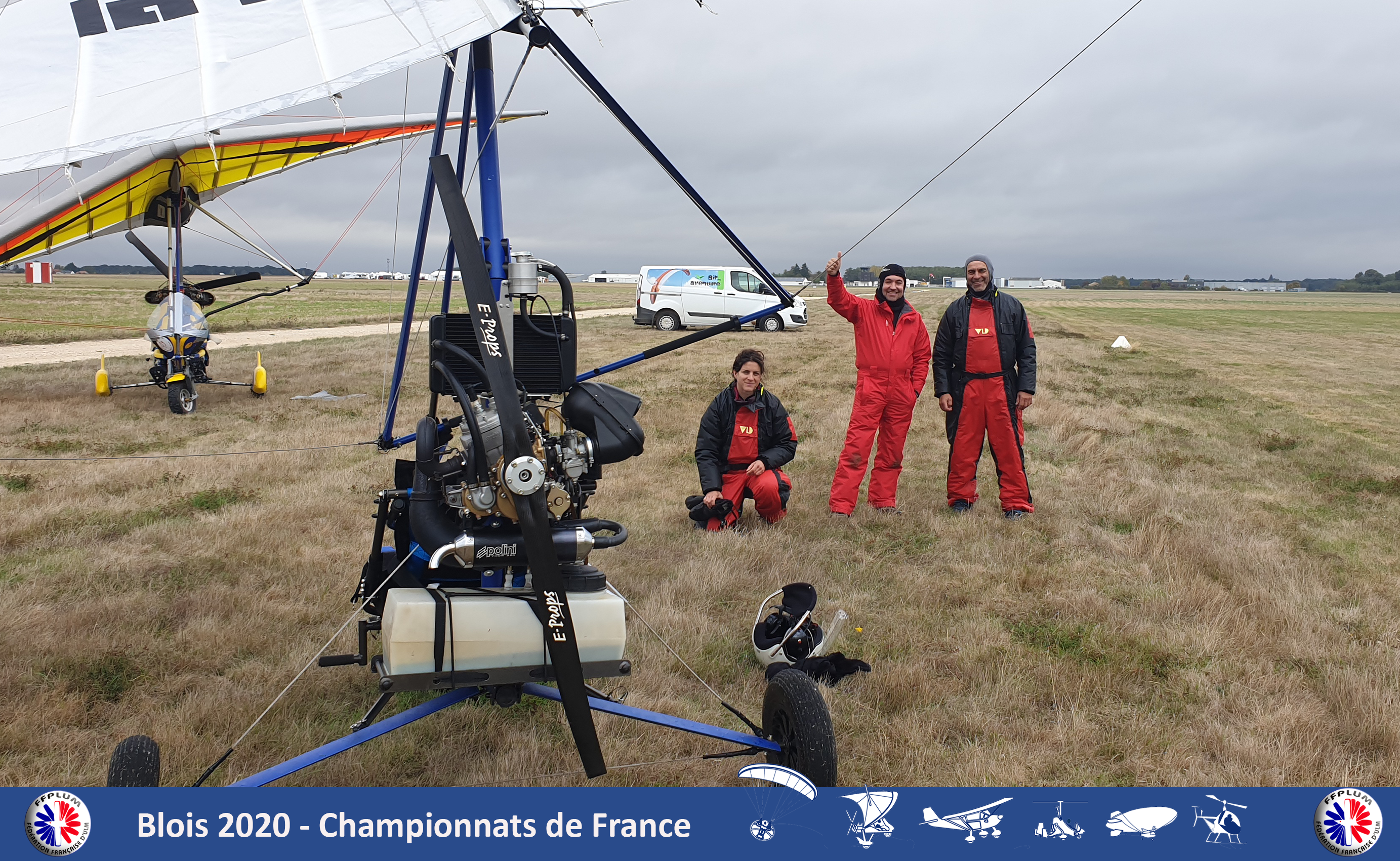 Weight-shift microlights between events