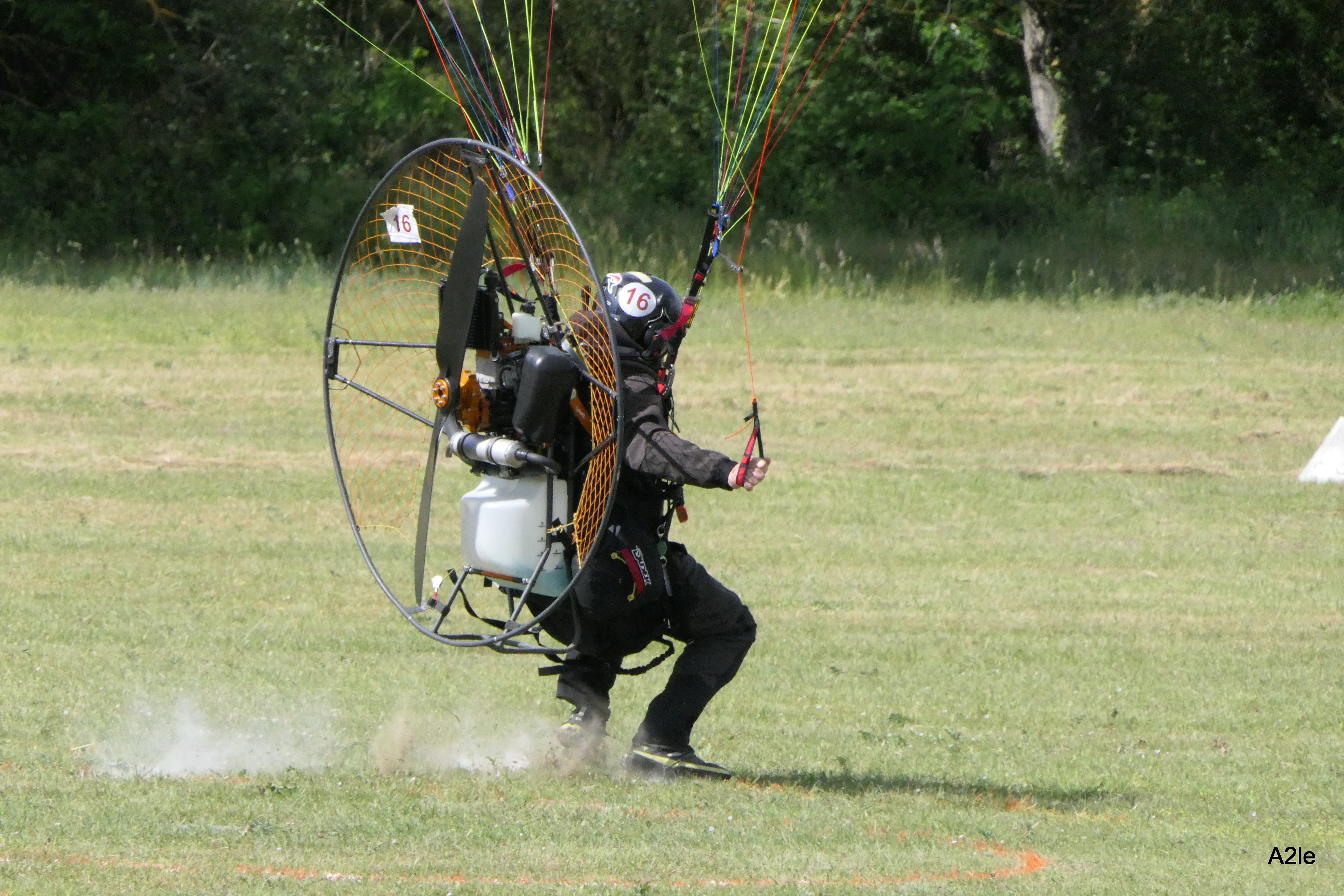 Controlled landing
