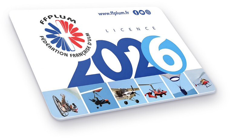 The FFPLUM 2026 licence card