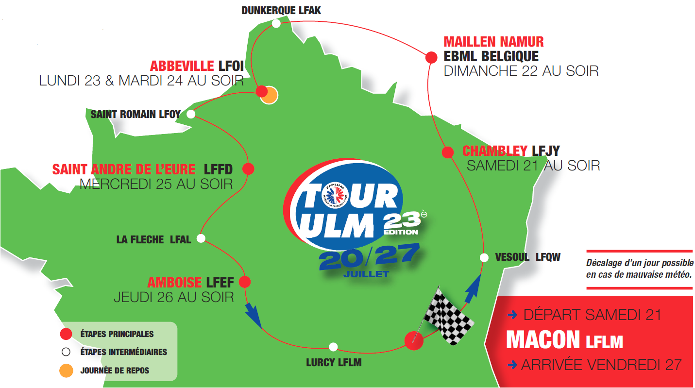 The Tour ULM 2018 blog