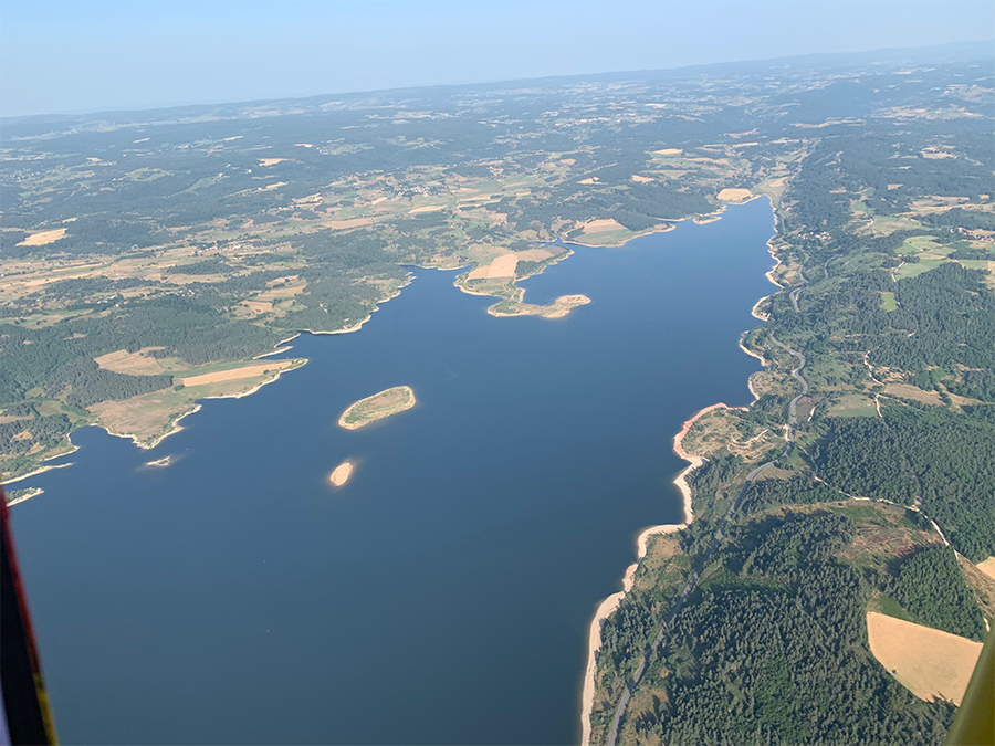The Naussac reservoir