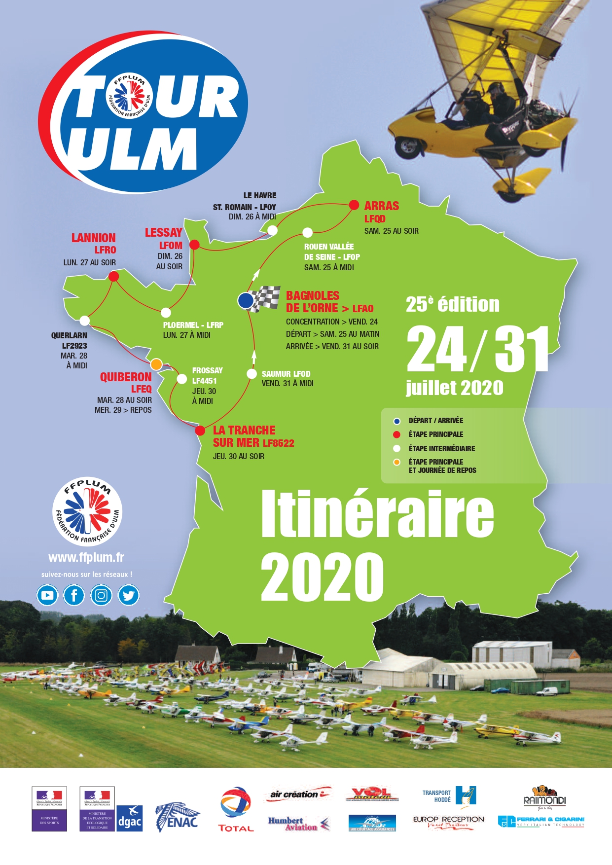 The Tour ULM 2020 blog